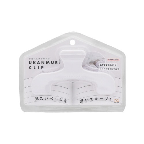 ウカンムリクリップ サイレントホワイトx5