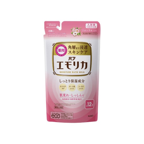 エモリカ薬用入浴液 フローラル 詰替X16