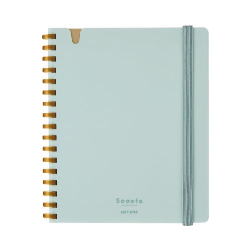 ソフトリングノート<スーファ> 4mm方眼罫 A6