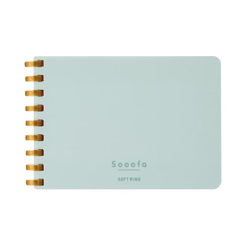 ソフトリングノート<スーファ> 4mm方眼罫 A7