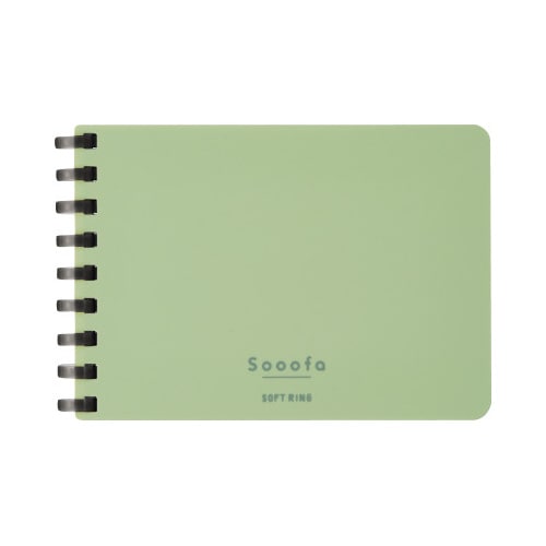 ソフトリングノート<スーファ> 4mm方眼罫 A7