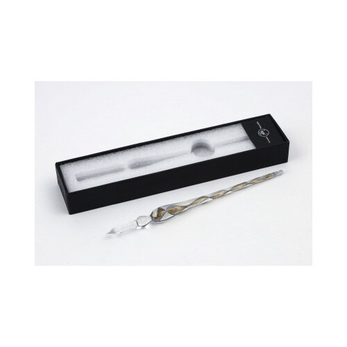 ギターガラスペン スパイラル ブルー