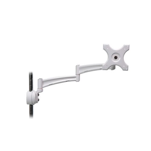 4軸式モニターアームポールマウント