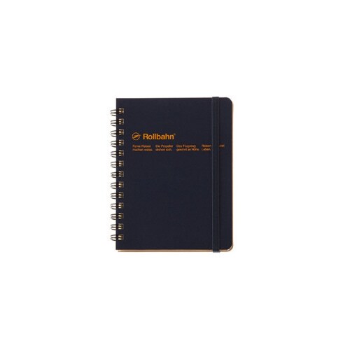 ポケット付メモ M ダークブルー