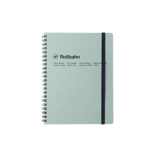 ポケット付メモ A5 ライトブルー