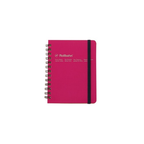 ポケット付メモ M ローズ