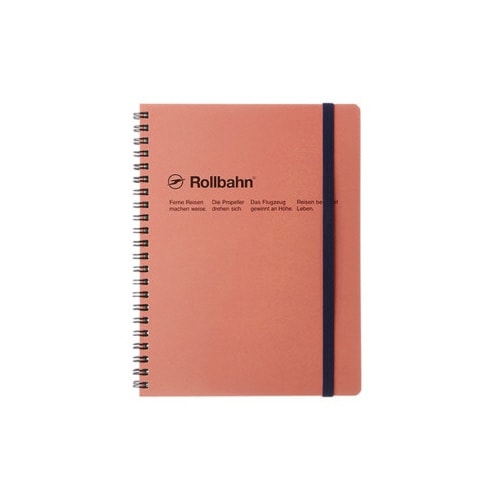 ポケット付メモ A5 ライトピンク