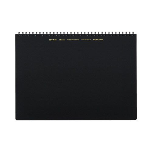 ソフトリングノート(ビジネス)方眼罫