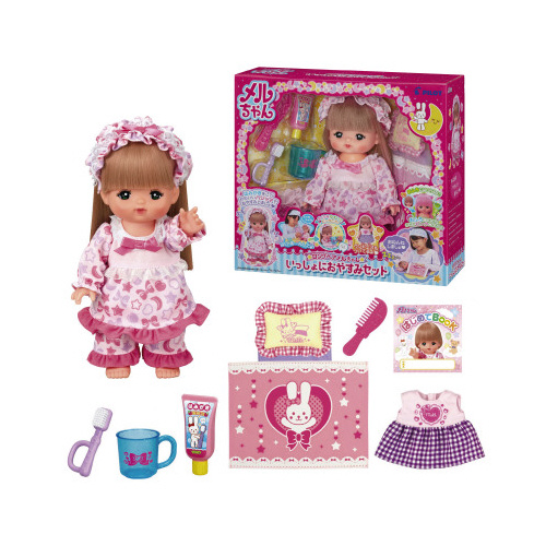 ロングヘアメルちゃん いっしょにおやすみセット×6