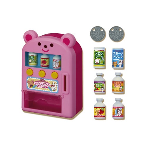 ジュースかっちゃお!じどうはんばいき×6