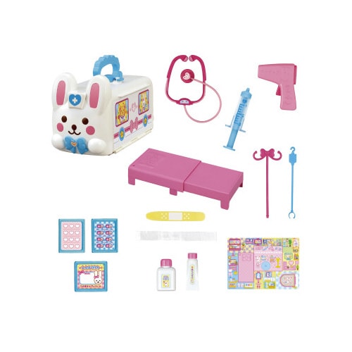 メルちゃんおしゃべりうさぎさんきゅうきゅうしゃ×3