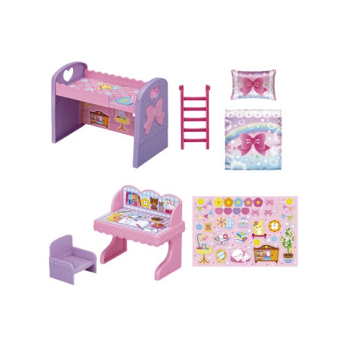 ポケットメルちゃんベッド&デスクセット×6