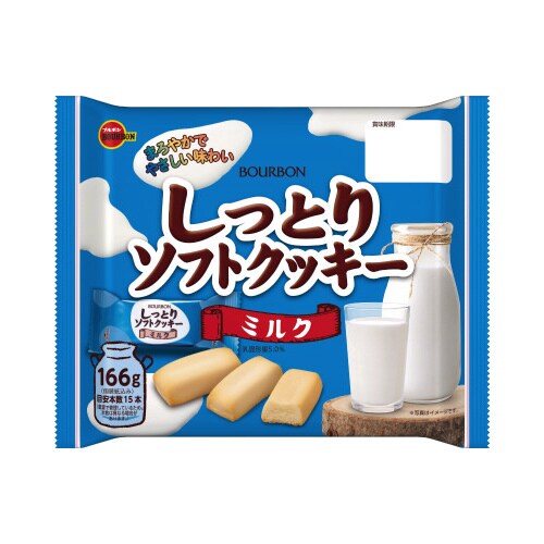 しっとりソフトクッキーミルク 166g×3