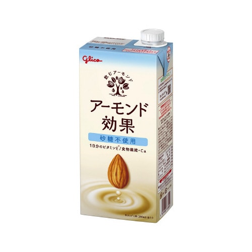 アーモンド効果 砂糖不使用 1000ml×6