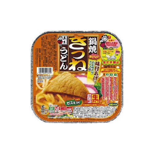 鍋焼きつねうどん 210g x18
