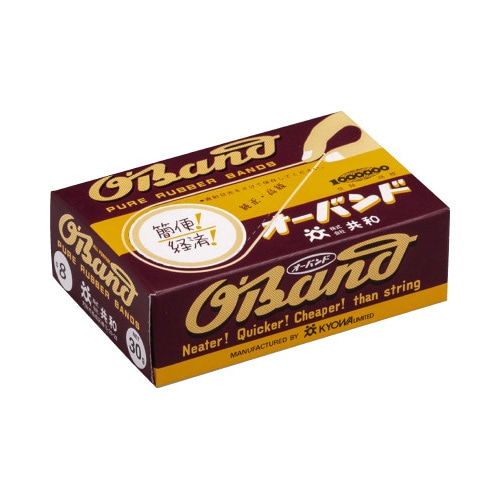 輪ゴム オーバンド #16 アメ色 30g箱