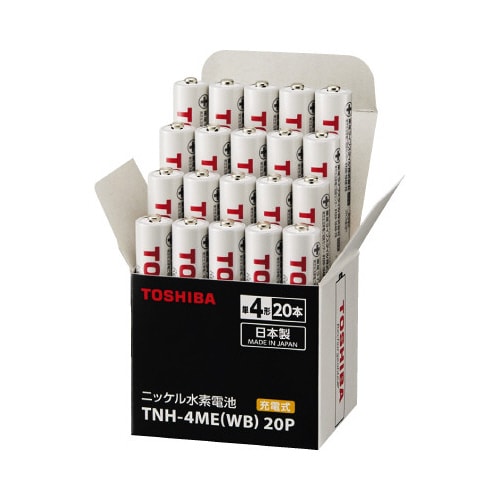 ニッケル水素充電池 標準 単4形(20本入)