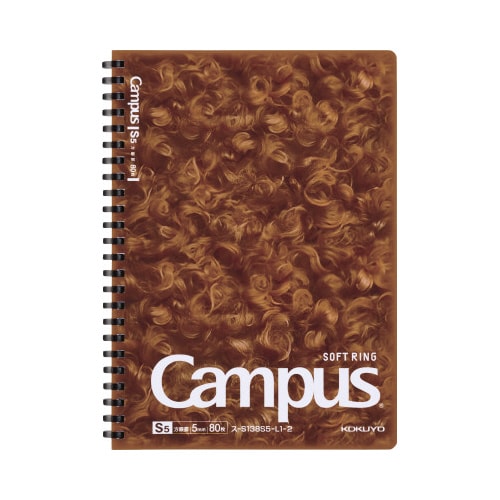 キャンパス肉球ソフトリング トイプードル A5