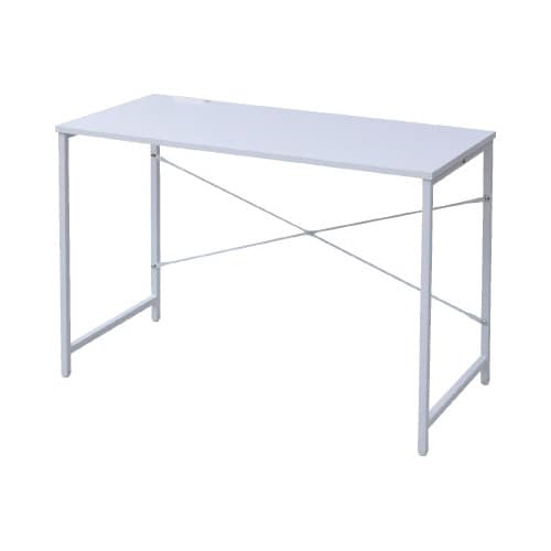 シンプルワークデスク コンセント付1000 OW