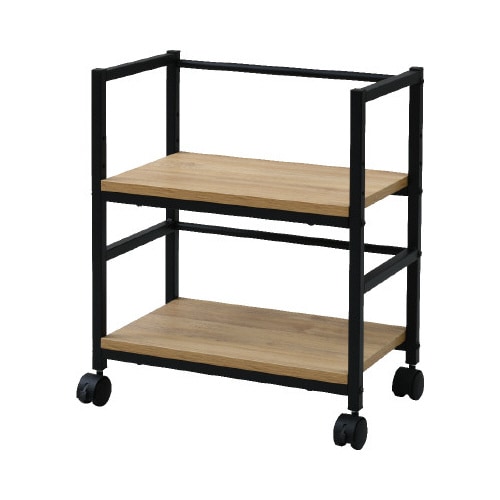 デスク下ワゴン OAK/SBK