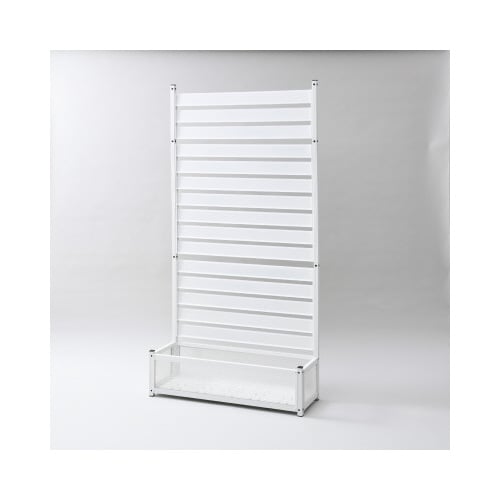 アルミプランターフェンス 90180 WH