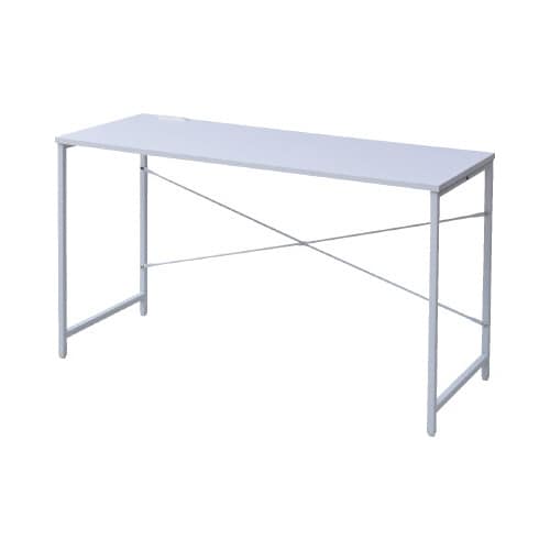 シンプルワークデスク コンセント付1200 OW