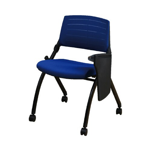 キャスター付きネスティングチェアメモ台付 NV