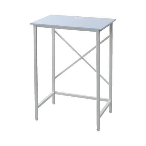 コンセント付き スタンディングデスク700 WH