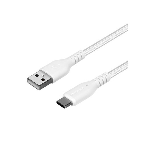 USB AtoCケーブル2mホワイト