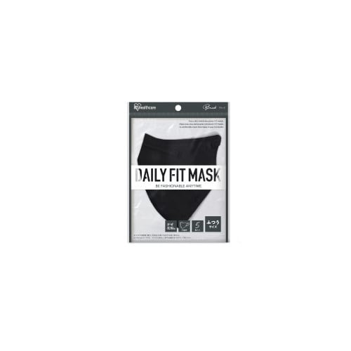 DAILY FIT MASK 立体普通 5枚 BK