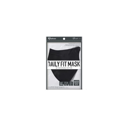 DAILY FIT MASK 立体普通W5枚 BK