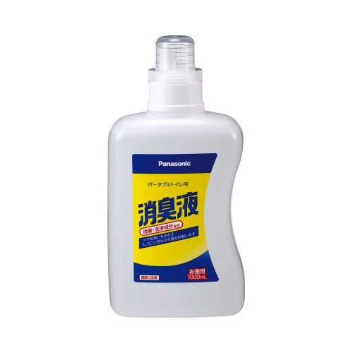 ポータブルトイレ用消臭液 無色タイプ 1L×6