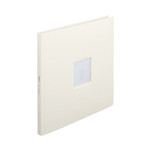 スクエアフォトコレクションファイルミルキーホワイト