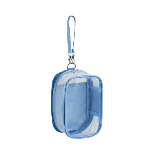 デコレーションボックスポーチ パウダーブルー