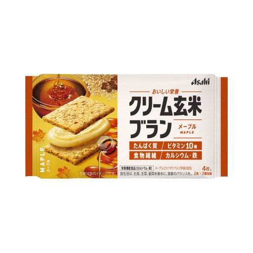 クリーム玄米ブラン メープル 6パック入