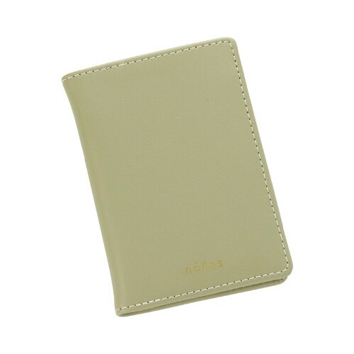 ノフェス パスケース ペールオリーブ