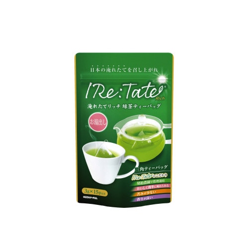 IReTateRich緑茶ティーバッグHOT×24