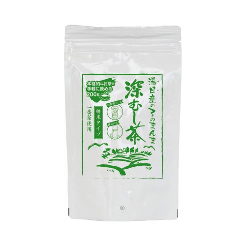 高森 そのまんま深むし茶粉末200g×24