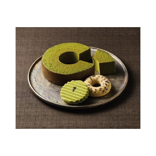 京都 京寿楽庵 宇治抹茶バウム 踊