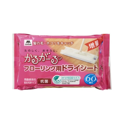 かるがーる フローリングドライシートEC 60枚