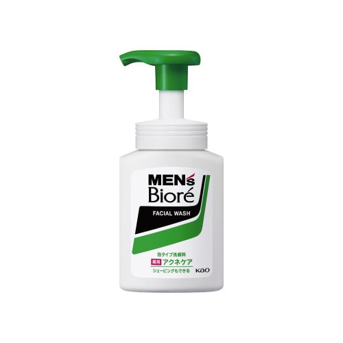 メンズビオレ泡薬用アクネケア洗顔 本体X6