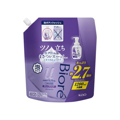 ビオレuザボディ泡ディープクリア替1200mlX6