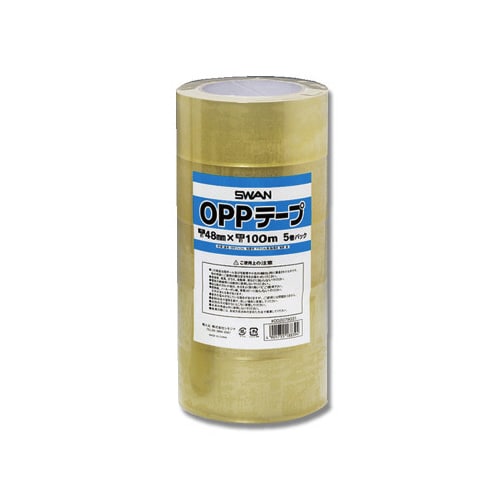 スワン OPPテープ 48x100mm×10