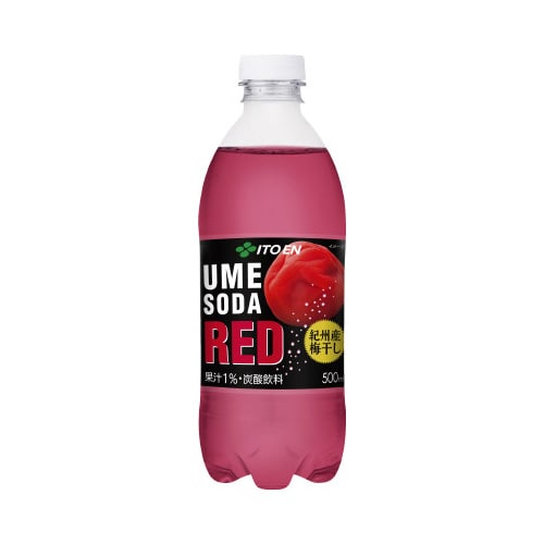 UME SODA RED500m l24本