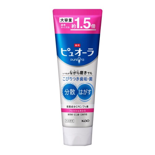 薬用ピュオーラハミガキフレッシュカシ170g×12
