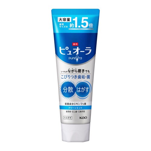 薬用ピュオーラハミガキクリーンミント170g×12