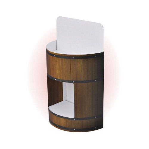 エコ樽ディスプレイ台