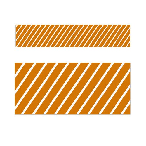 ビニール幕 ストライプ(オレンジ)