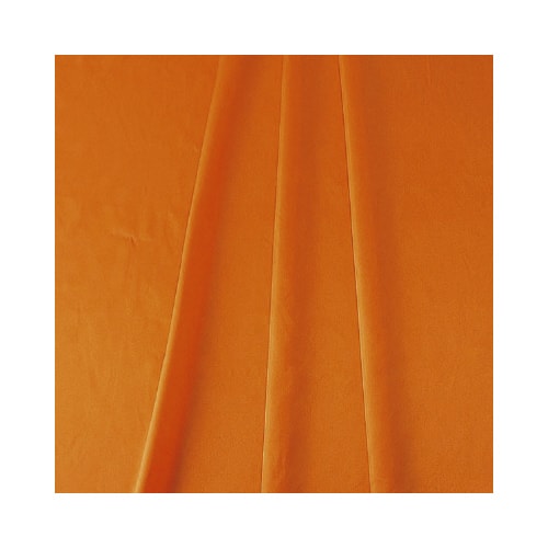防炎サテン生地 オレンジ(2M)
