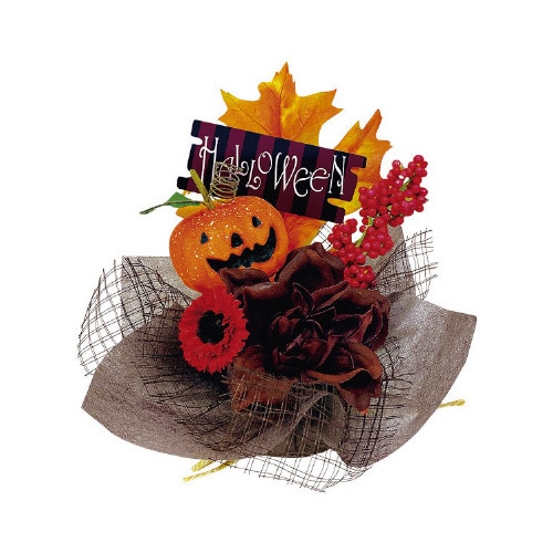 シックハロウィンアレンジポット